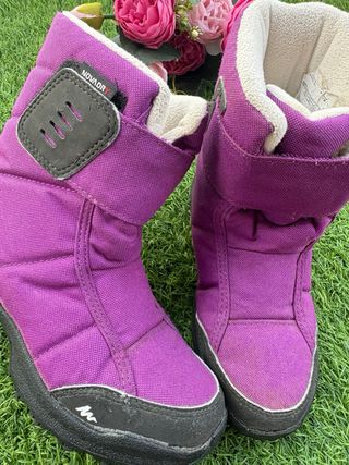 Botas Nieve Niña Talla 31 Moradas