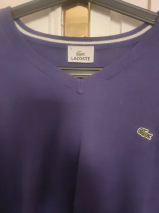 Lote 3 prendas Jersey y polo Lacoste Jersey Ganso