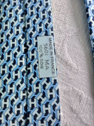 2 Corbatas Hombre Azul, 100x100 seda.