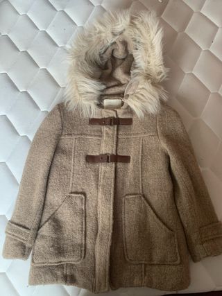 Abrigo niña 7 años con capucha