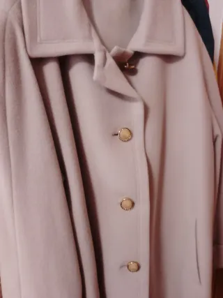 Abrigo paño señora talla 48,recien sacado de la ti