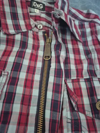 Camisa D&G Dolce & Gabbana Cuadros Talla L