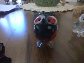 7 Gufetti da collezione in vetro