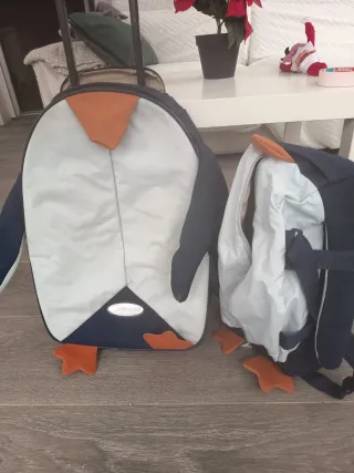 Maletas infantiles pingüino