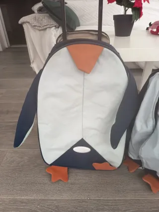 Maletas infantiles pingüino