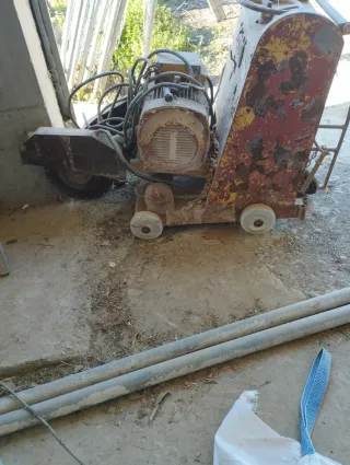 Cortadora Eléctrica Pavimentos Hormigón