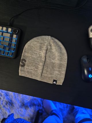 Cappello Adidas Grigio Logo Sportswear