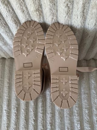 Botas de agua niña rosa con lazo