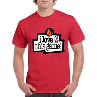 Camiseta unisex algodón I LOVE THIS GAME NBA
