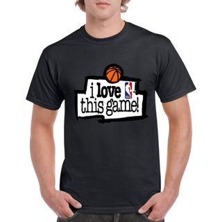 Camiseta unisex algodón I LOVE THIS GAME NBA