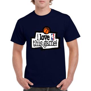 Camiseta unisex algodón I LOVE THIS GAME NBA