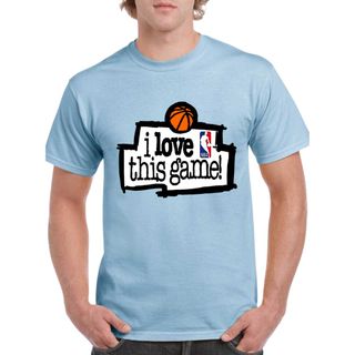 Camiseta unisex algodón I LOVE THIS GAME NBA