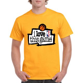 Camiseta unisex algodón I LOVE THIS GAME NBA