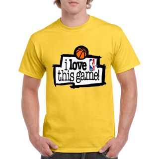 Camiseta unisex algodón I LOVE THIS GAME NBA