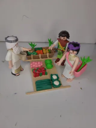 Lote 18. Verduleria Playmobil