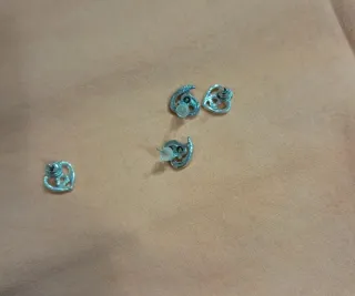 Lotto 2 collane e 2 paia orecchini