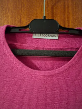 Jersey Escorpion lana rosa fucsia