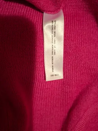 Jersey Escorpion lana rosa fucsia