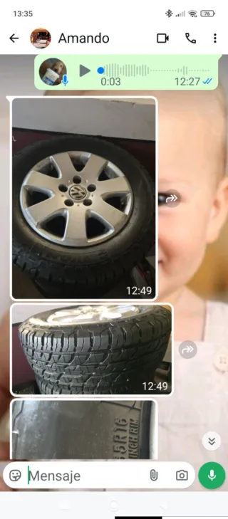 Llantas Volkswagen Multivan T5.. venta en persona