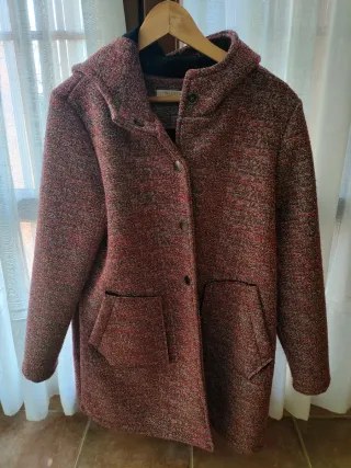 Abrigo mujer talla 42 multicolor