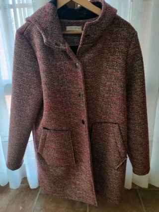 Abrigo mujer talla 42 multicolor