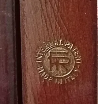 Servomuto vintage in legno Fratelli Reguitti