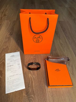 Pulsera Click H Hermès Negra