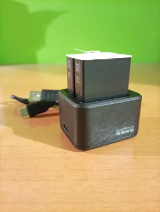 Cargador Doble Baterías GoPro