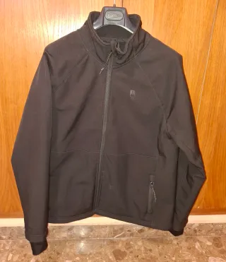 Chaqueta Softshell Mujer Negra