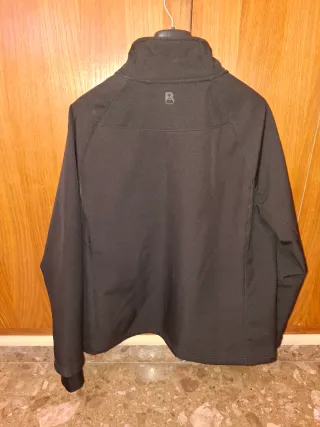 Chaqueta Softshell Mujer Negra