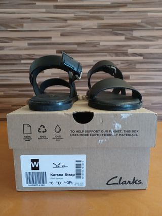 Sandalias Clarks Karsea Strap Talla 39.5