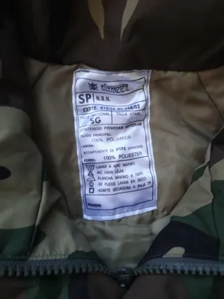 Chaquetón Militar Gore-Tex Iturri de  Camuflaje