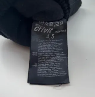 Guantes de Nieve Negros con Copos