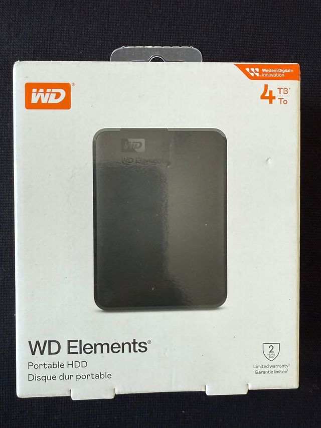 Disco Duro Externo WD 4TB