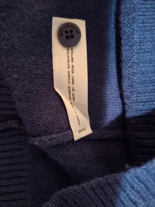 Jersey Escorpion lana Azul Marino