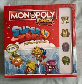 Monopoly Junior Super Zings Rivals of Kaboom