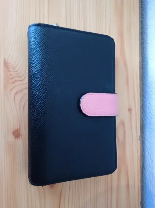 Cartera Tous Negra y Rosa Original