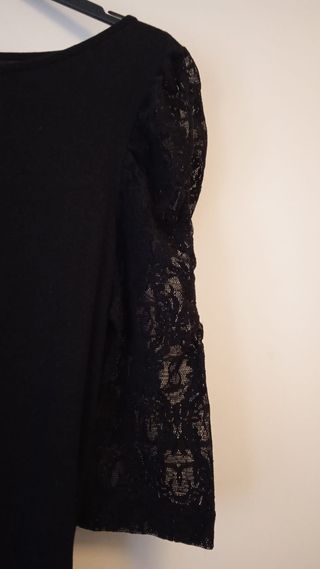 Camiseta Pimkie encaje manga corta