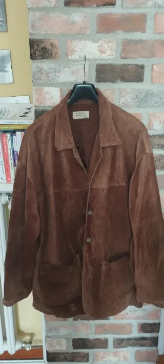 Giacca scamosciata Marcello Pampaloni vintage