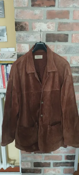 Giacca scamosciata Marcello Pampaloni vintage