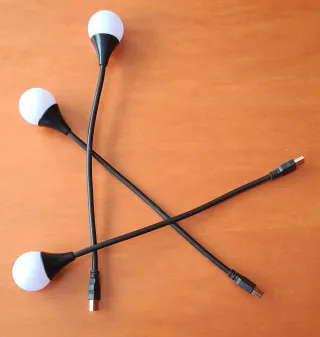 Lampade USB flessibili (3 unità)