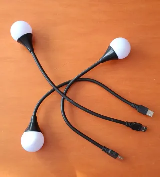 Lampade USB flessibili (3 unità)
