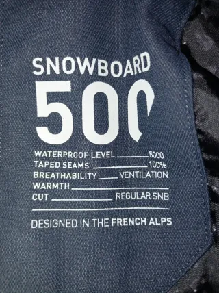 Chaqueta Snowboard Niñ@ talla S