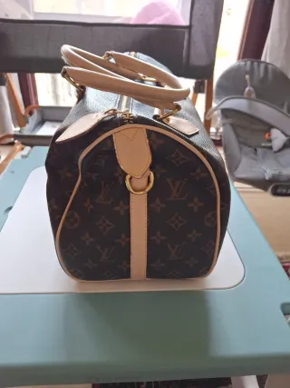Bolso Louis Vuitton Speedy Monogram Marrón Beige