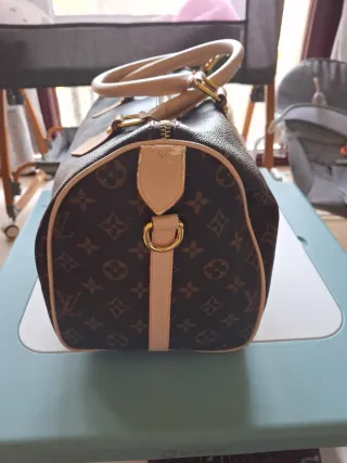 Bolso Louis Vuitton Speedy Monogram Marrón Beige