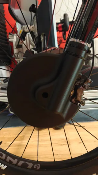 Copertura protettiva per disco freno MTB