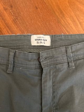 Pantalón cargo verde