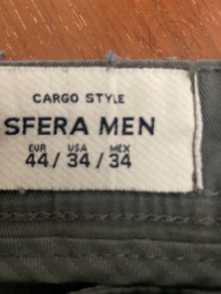 Pantalón cargo verde