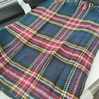 Gran pasmina Stradivarius reversible