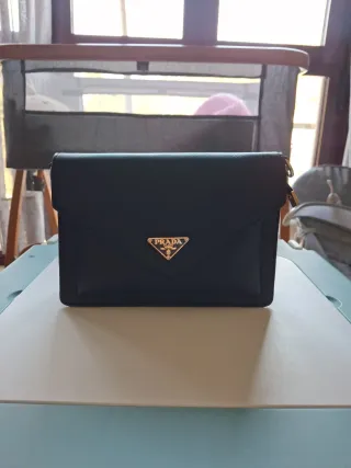 Bolso de mano Prada negro